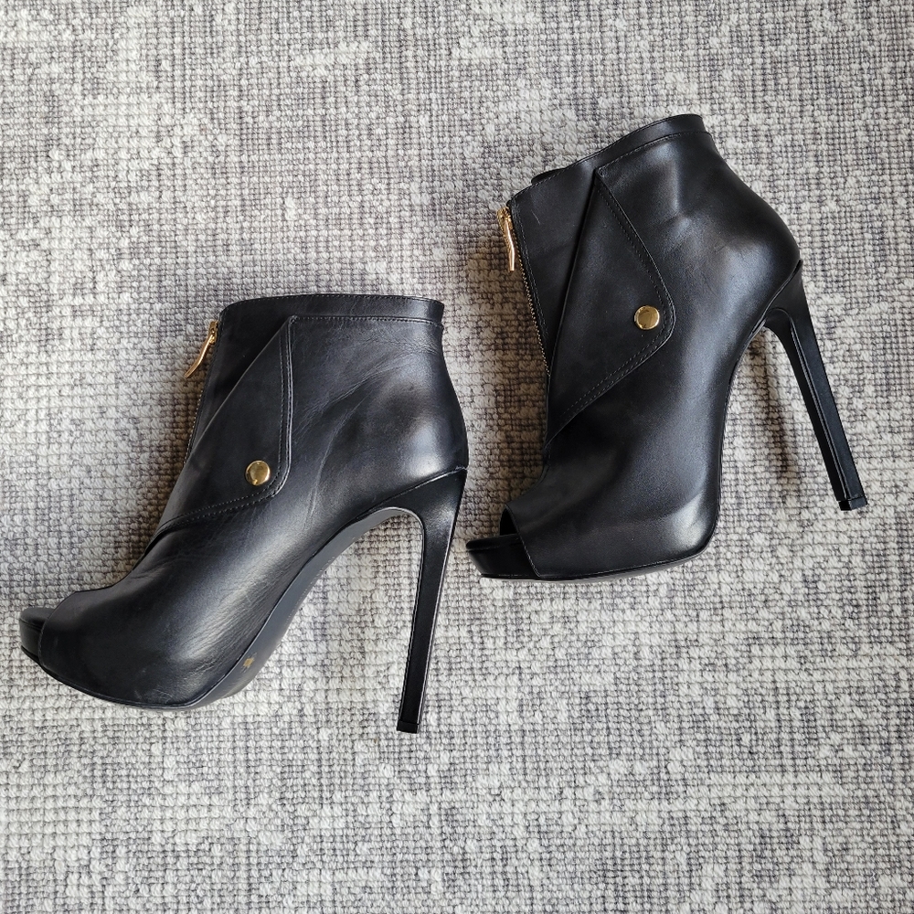 Bcbgeneration Open-Toe Booties - image 2